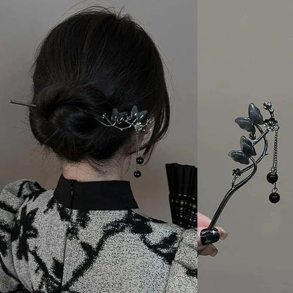 Butterfly Flower Hair Stick for Women