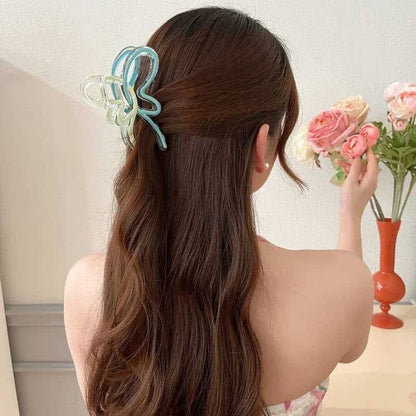 Cute Butterfly Bow Hair Claw Clip