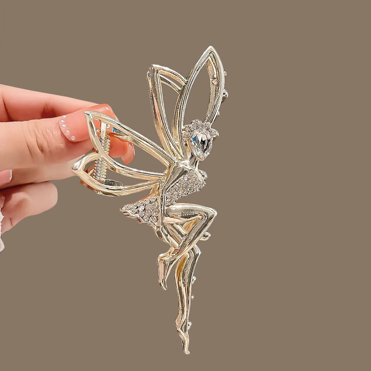 Metal hair clip for women