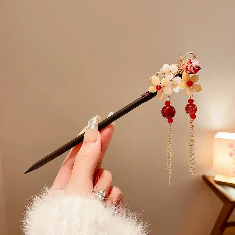 Retro Antique Tassel Hairpin Hair Stick