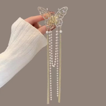 Tassel Butterfly Women's Hair Clip