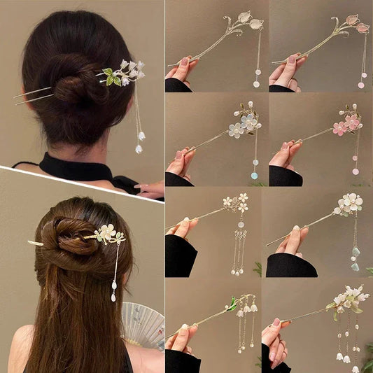 Retro Antique Tassel Hairpin Hair Stick