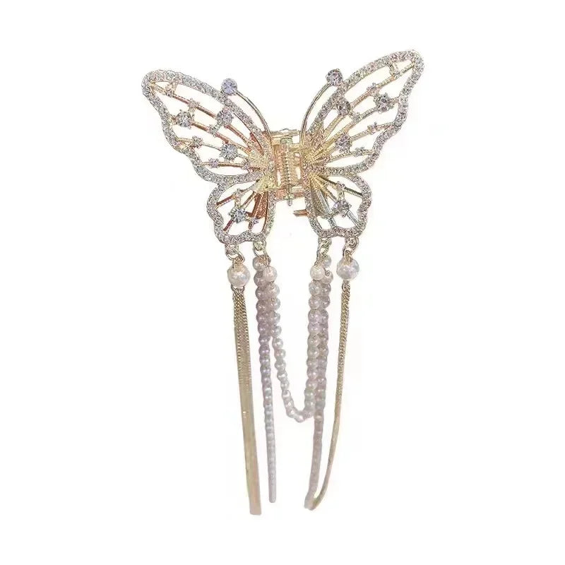 Tassel Butterfly Women's Hair Clip