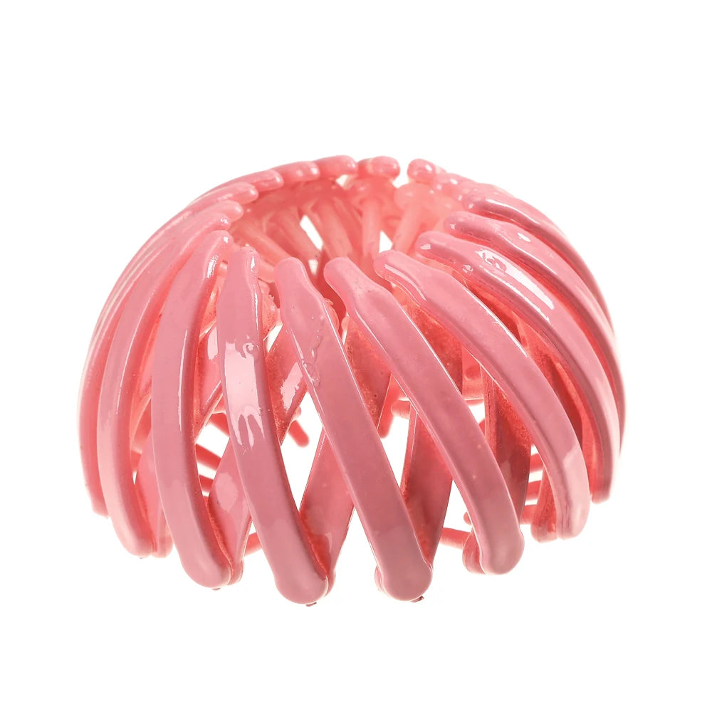 Women's Bun Hair Claw Plastic